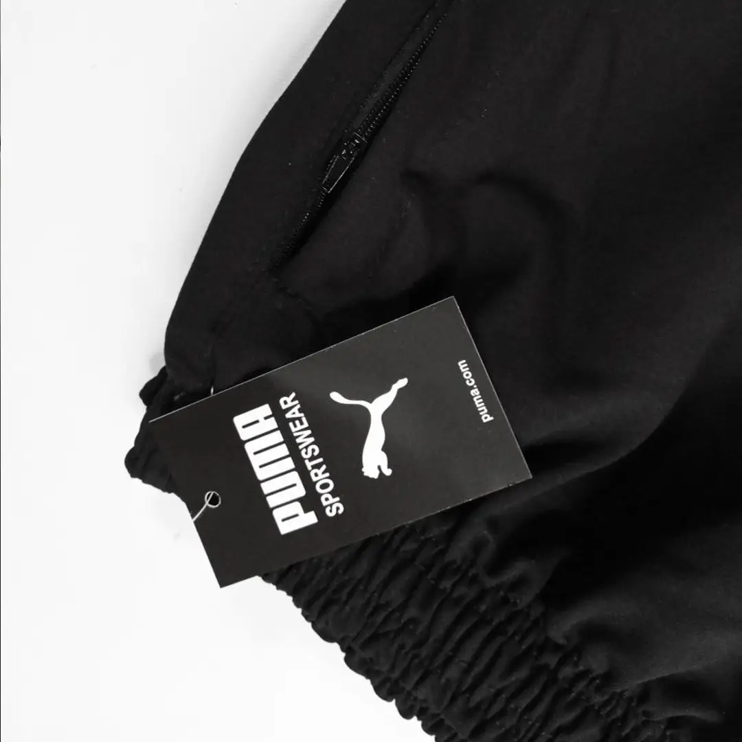 Літній комплект Чоловічий комплект Puma (футболка біла + шорти) Магазин Орхідея Чоловічий комплект Puma (футболка + шорти) чорний