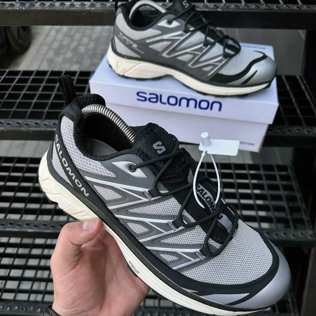 Взуття Кросівки Salomon XT6 Expance (white) Магазин Орхідея Кросівки Salomon XT Expance (чорно сірі)