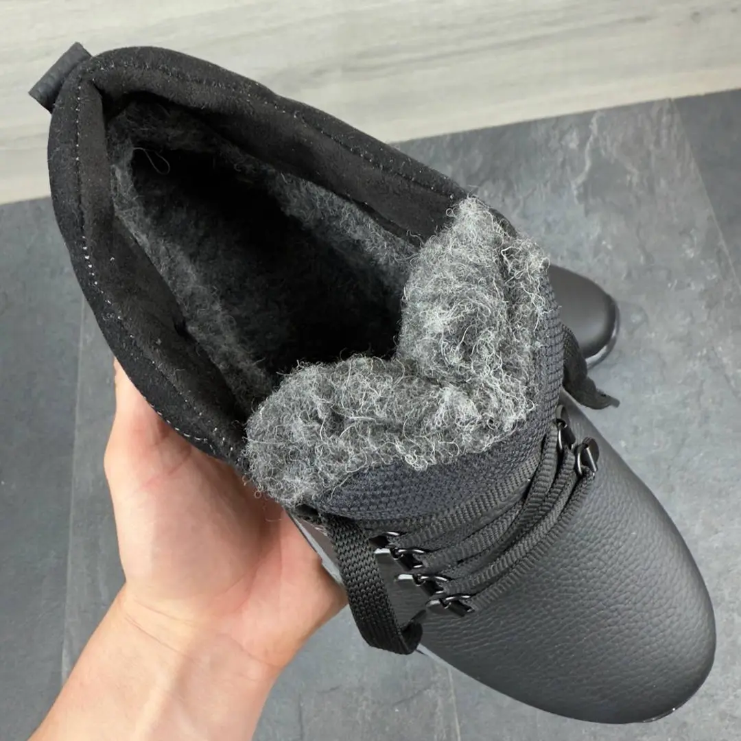 Чоловічі шкіряні зимові черевики М comfort