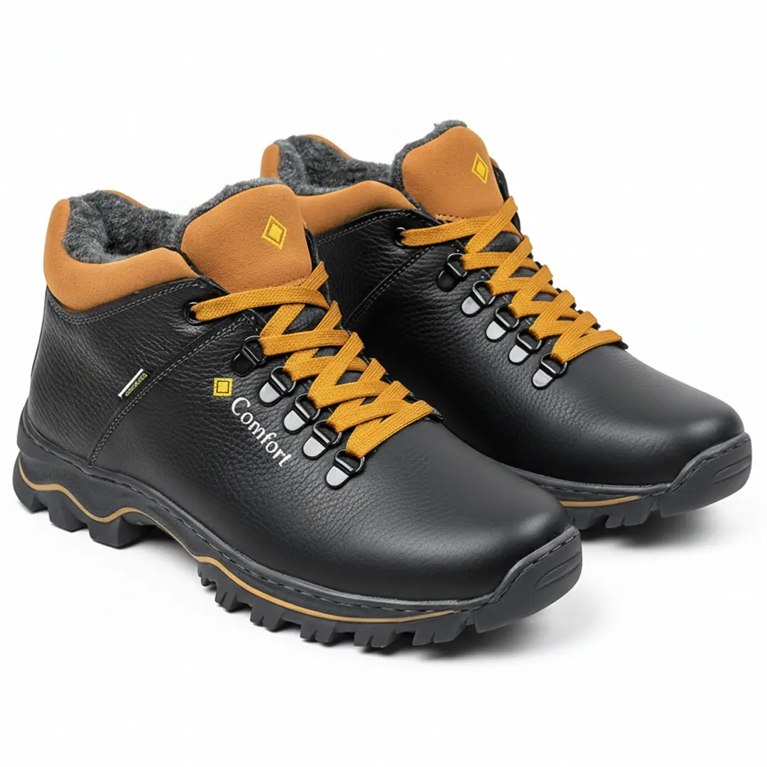 шкіряні зимові черевики (М ) comfort