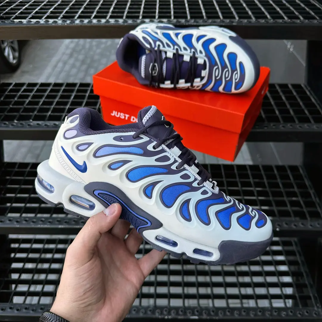 Кросівки Nike Air TN Plus Drift (white & blue)