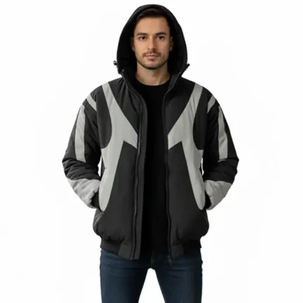 Зимові куртки Чоловіча зимова куртка Reflective (black/grey) Орхідея