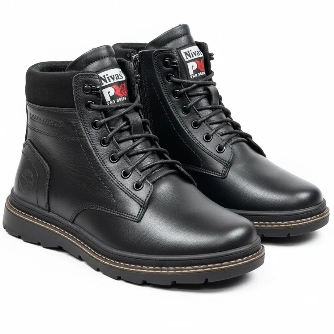 Чоловічі шкіряні черевики Nivas