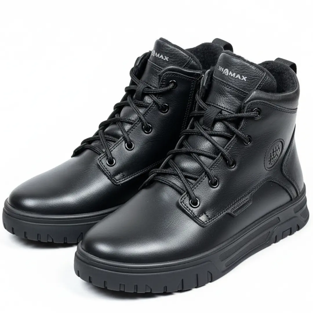 Чоловічі шкіряні черевики Nivas