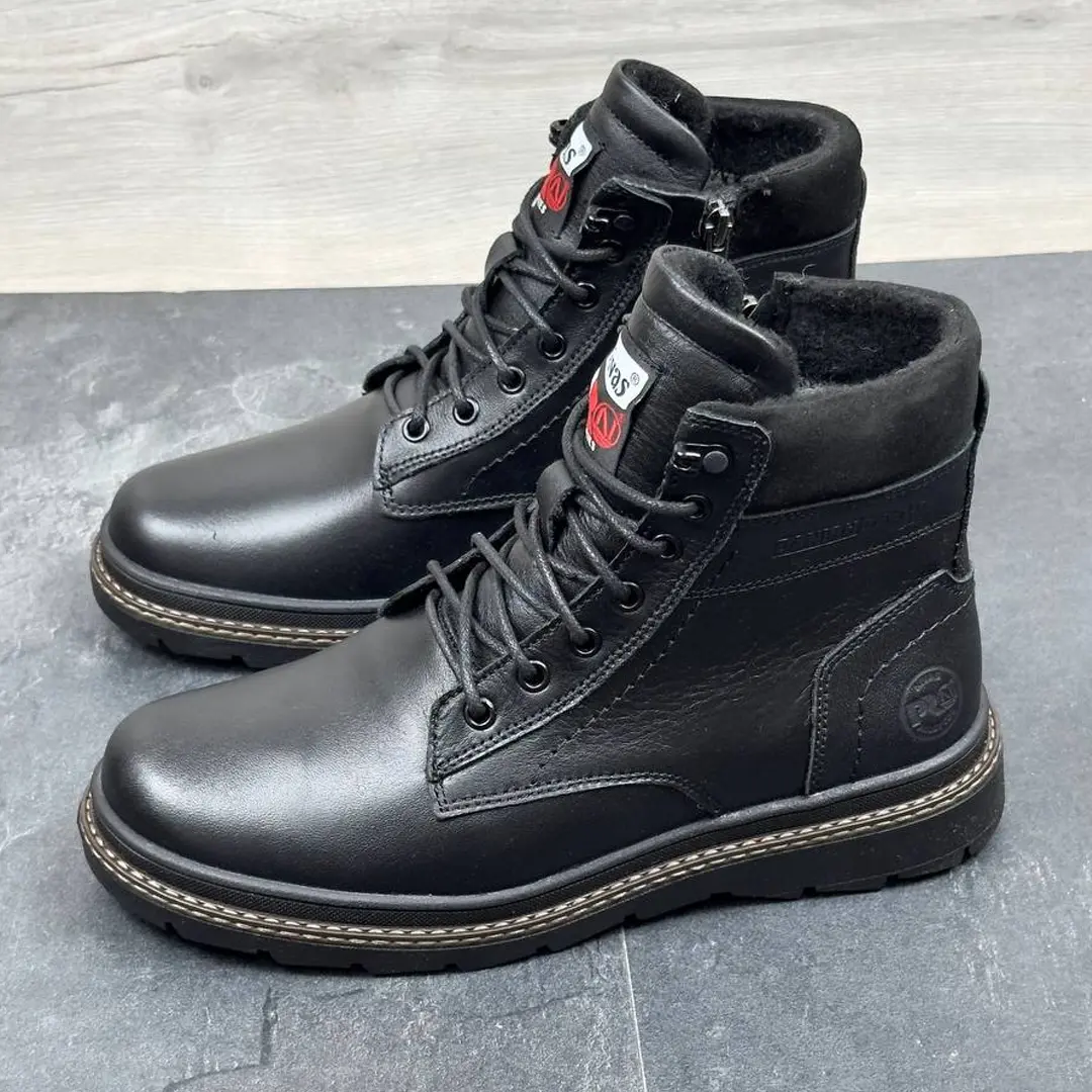 Чоловічі шкіряні черевики Nivas