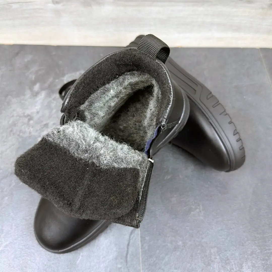 Чоловічі шкіряні черевики Nivas