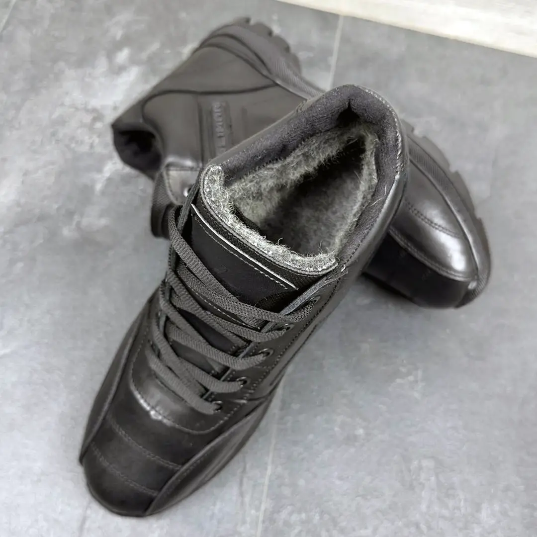 Чоловічі шкіряні зимові черевики (LR)