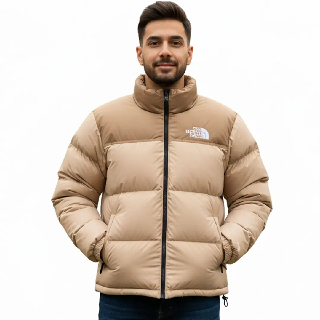 Чоловічий пуховик The North Face (беж)