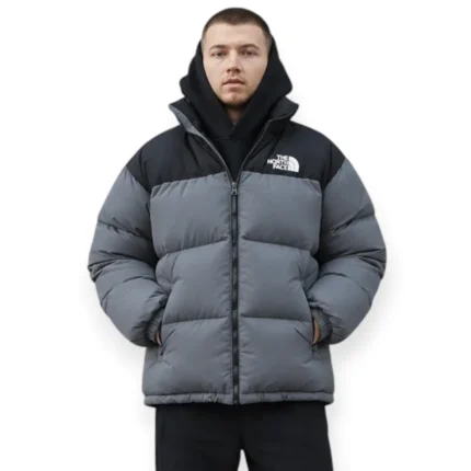Зимові куртки Чоловічий пуховик The North Face 700 (графіт) Орхідея