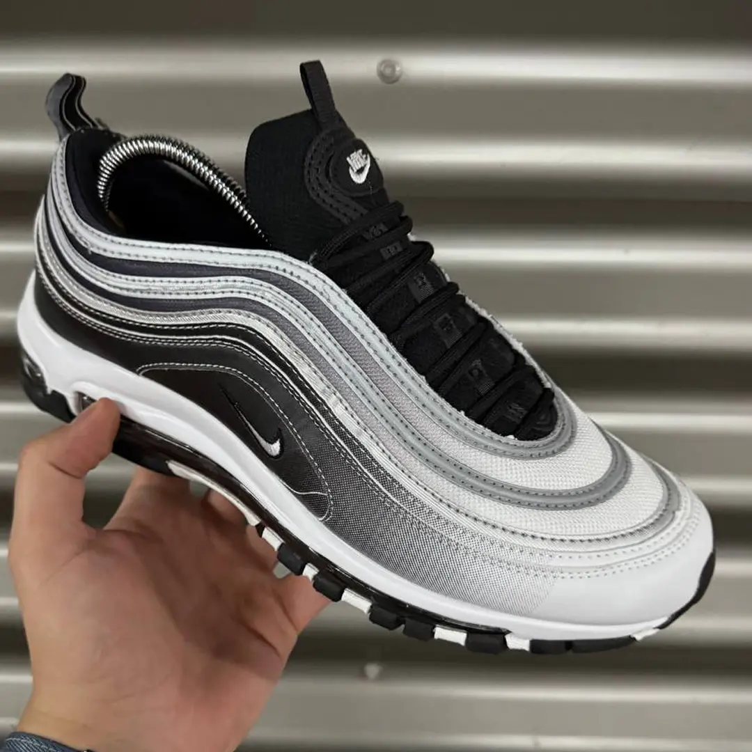 Кросівки Nike Air Max reflective (black & white)