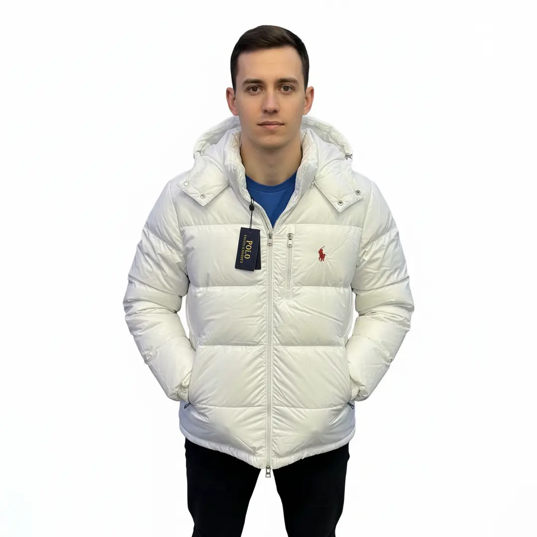 Пуховик Polo (білий)
