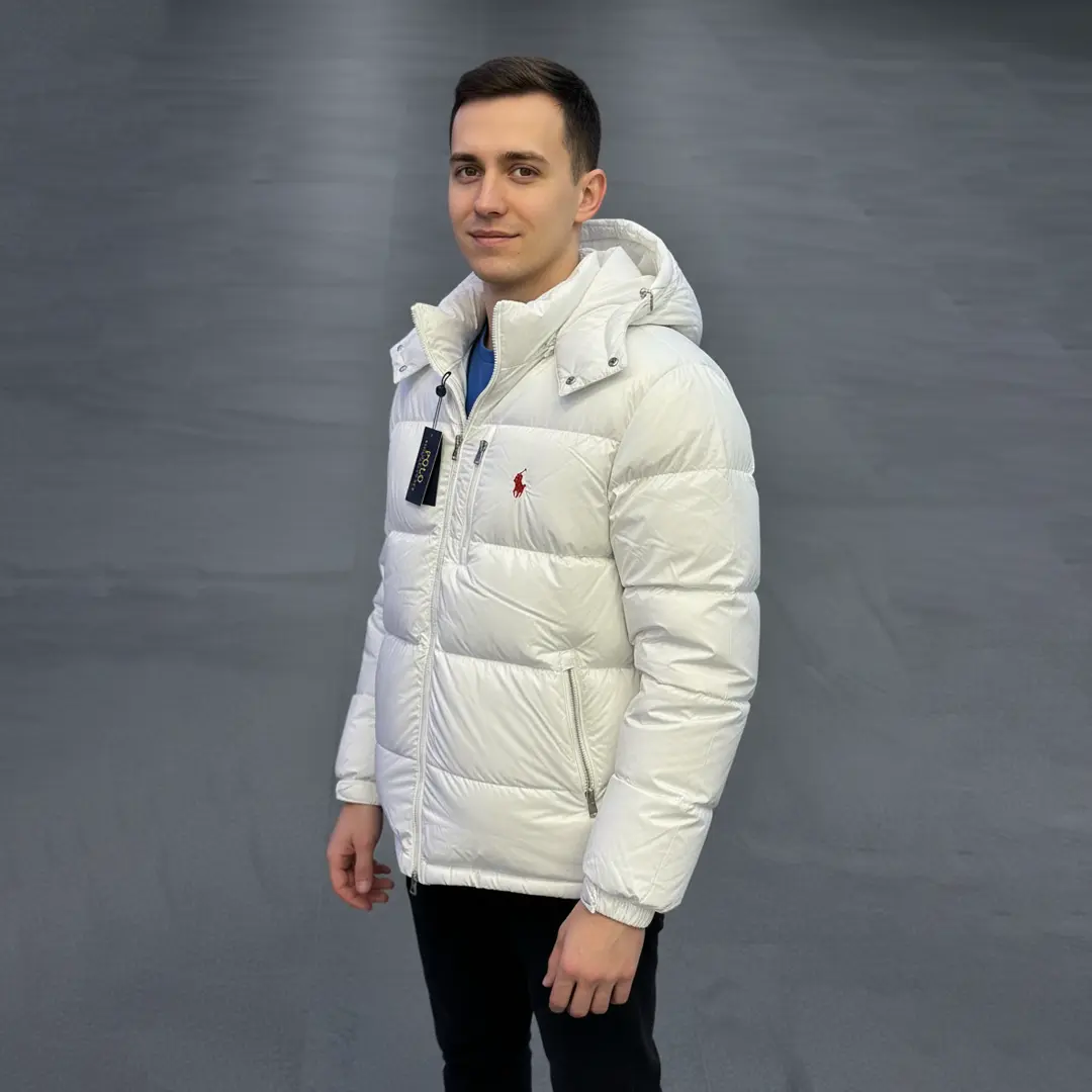 Пуховик Polo (білий)
