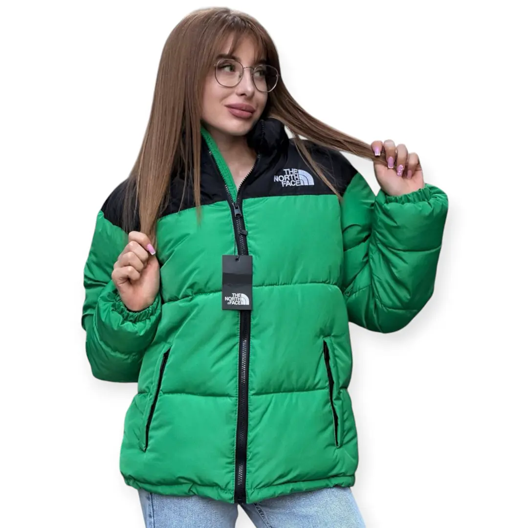 Жіночі зимові куртки Жіночий пуховик The North Face 700 (зелений) Орхідея Жіночі зимові куртки Жіночий пуховик The North Face 700 (зелений) Орхідея