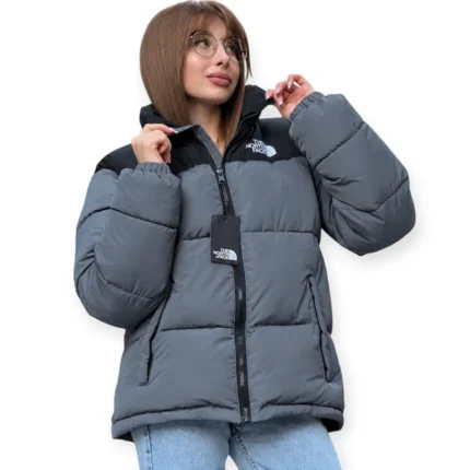 Жіночі зимові куртки Жіночий пуховик The North Face 700 (графіт) Орхідея