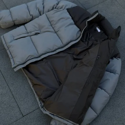 Жіночі зимові куртки Жіночий пуховик The North Face 700 (графіт) Орхідея