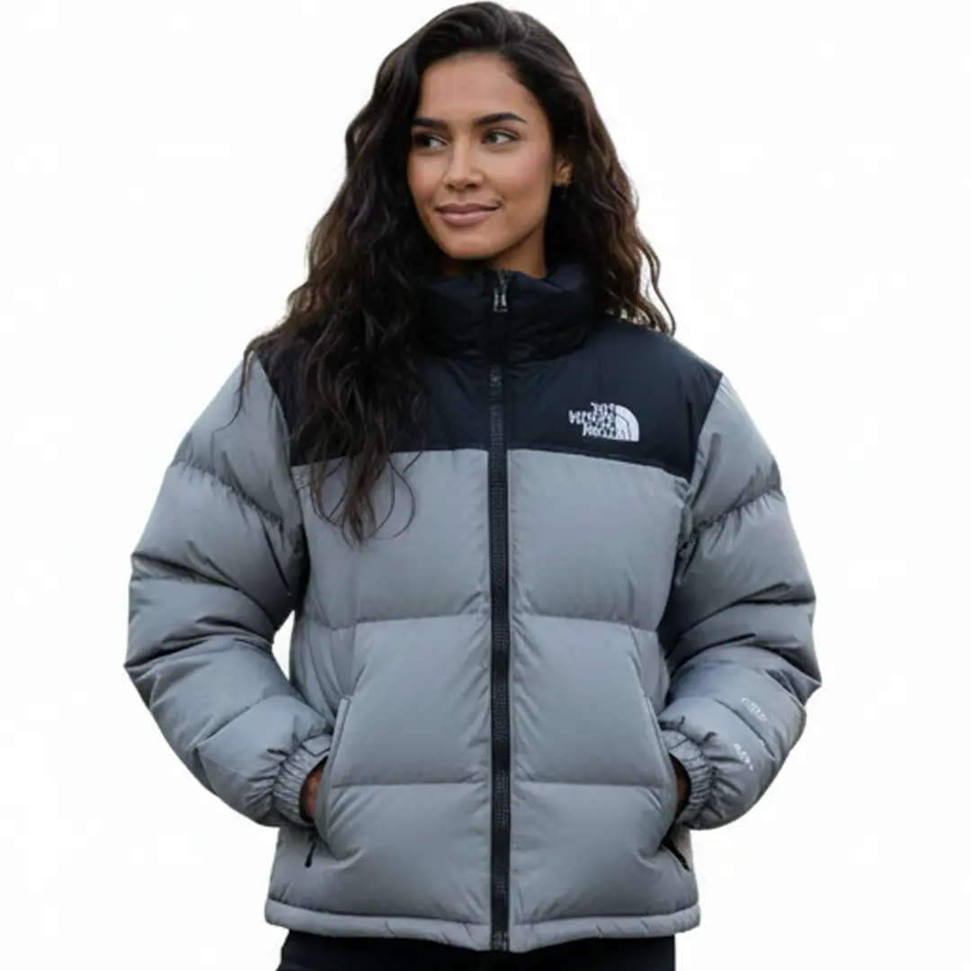 Жіночий пуховик The North Face (рефлективний)