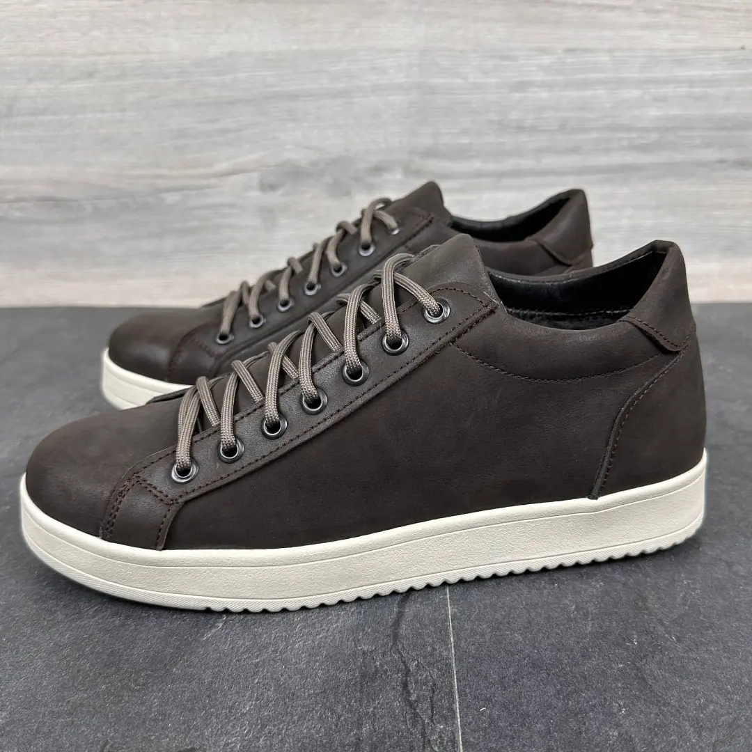 Чоловічі шкіряні черевики (коричневі)