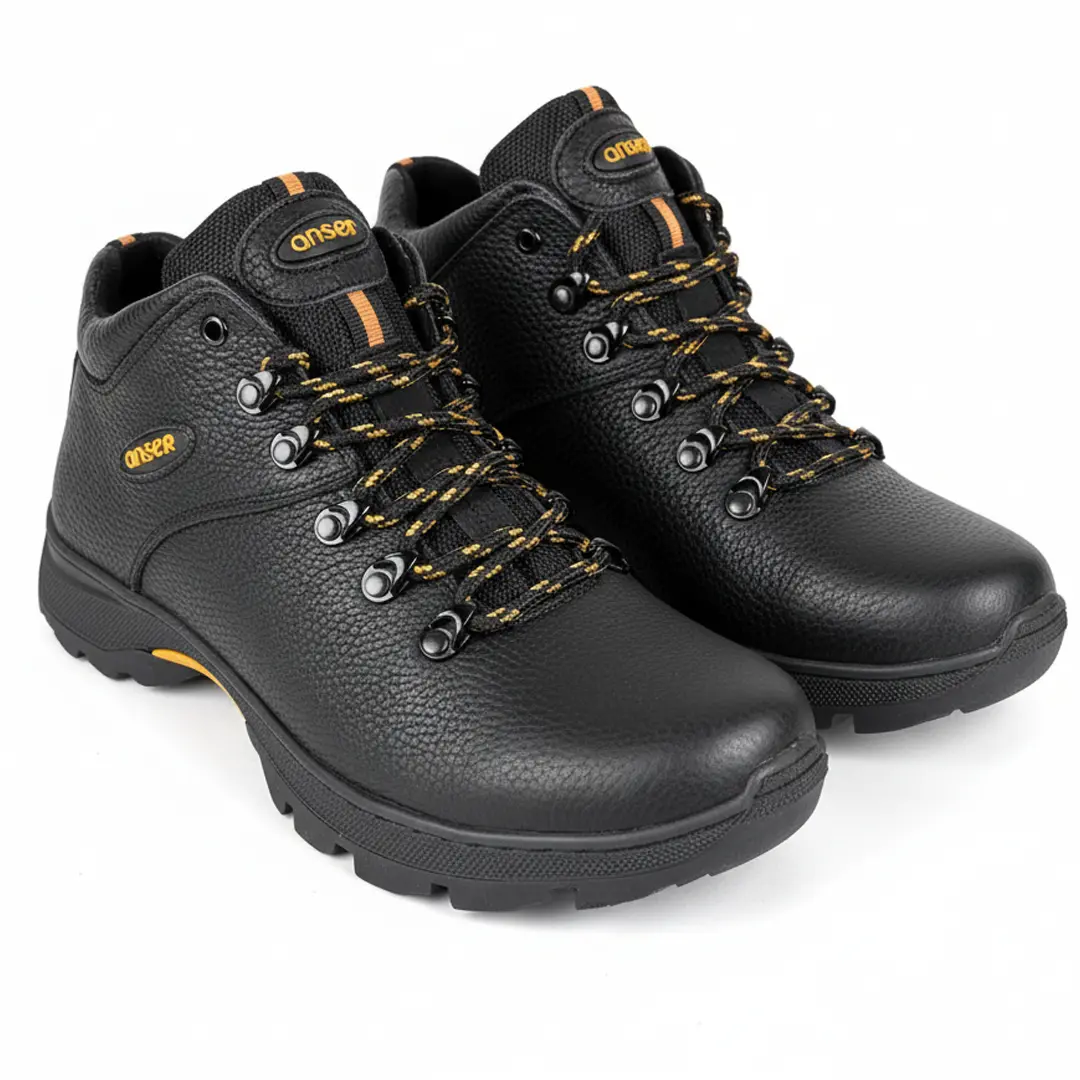 Чоловічі шкіряні черевики Б (чорні)