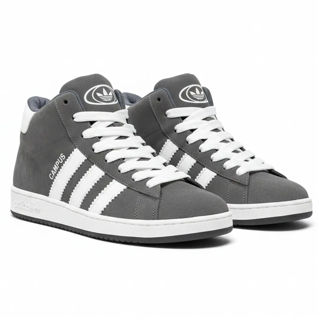 Підліткові зимові нубукові кросівки (сірі)