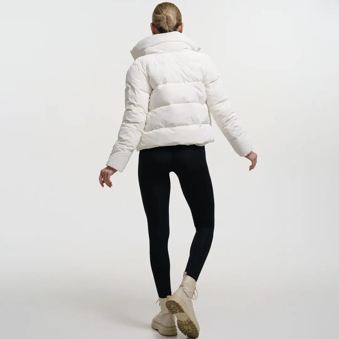 Пуховик укорочений жіночий Lolita (білий)