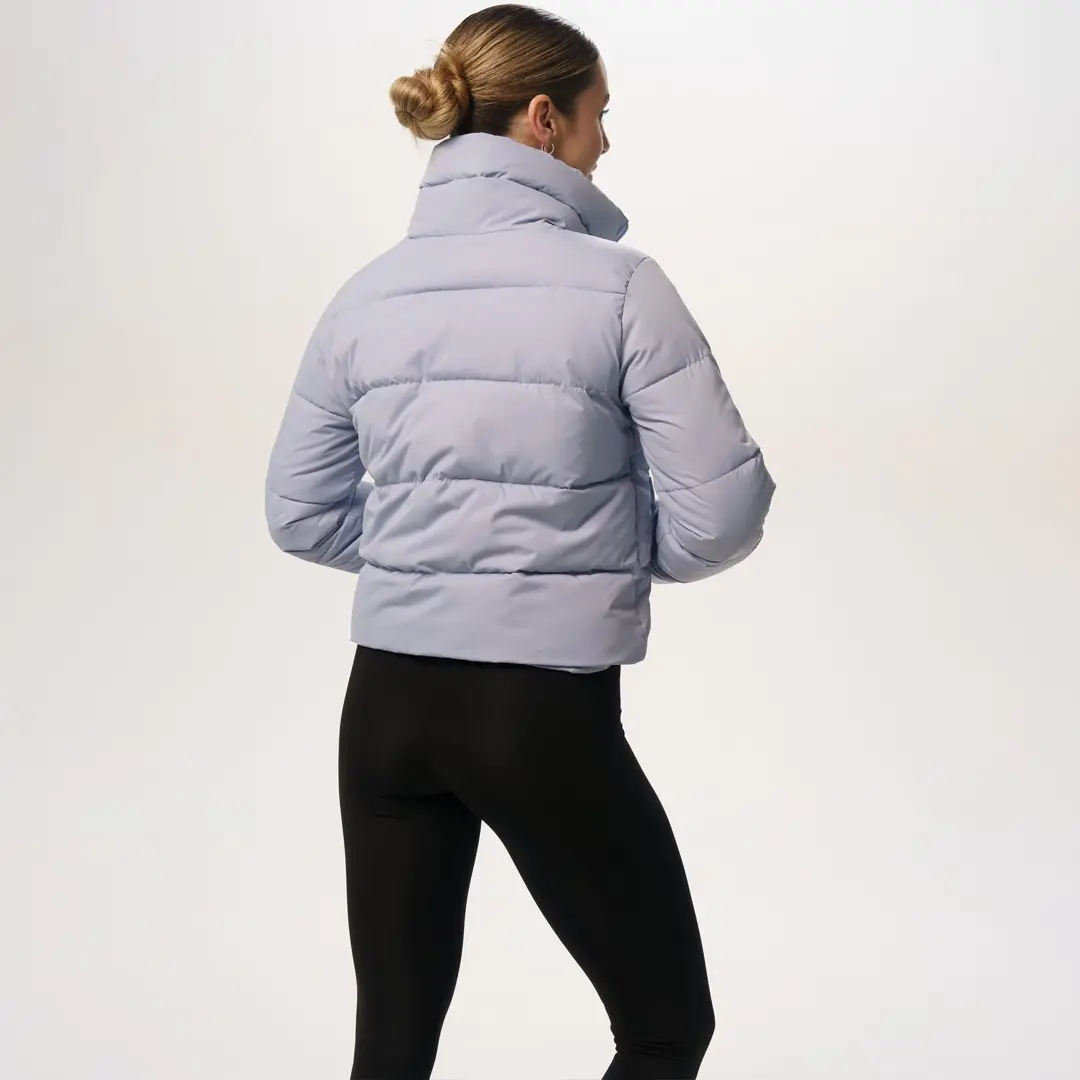 Пуховик укорочений жіночий Lolita (блакитний)