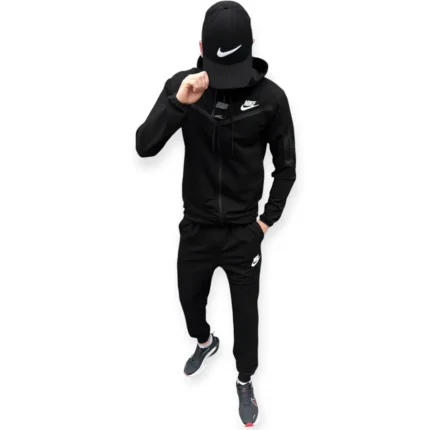 Спортивні костюми Спортивний костюм Nike (чорний) k083 Орхідея