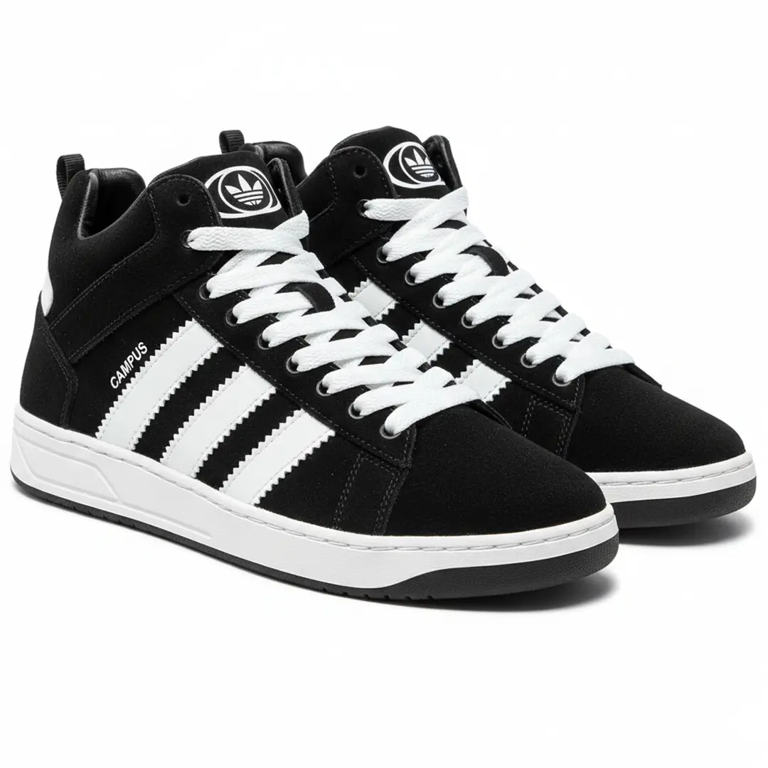 зимові нубукові кросівки (чорні)