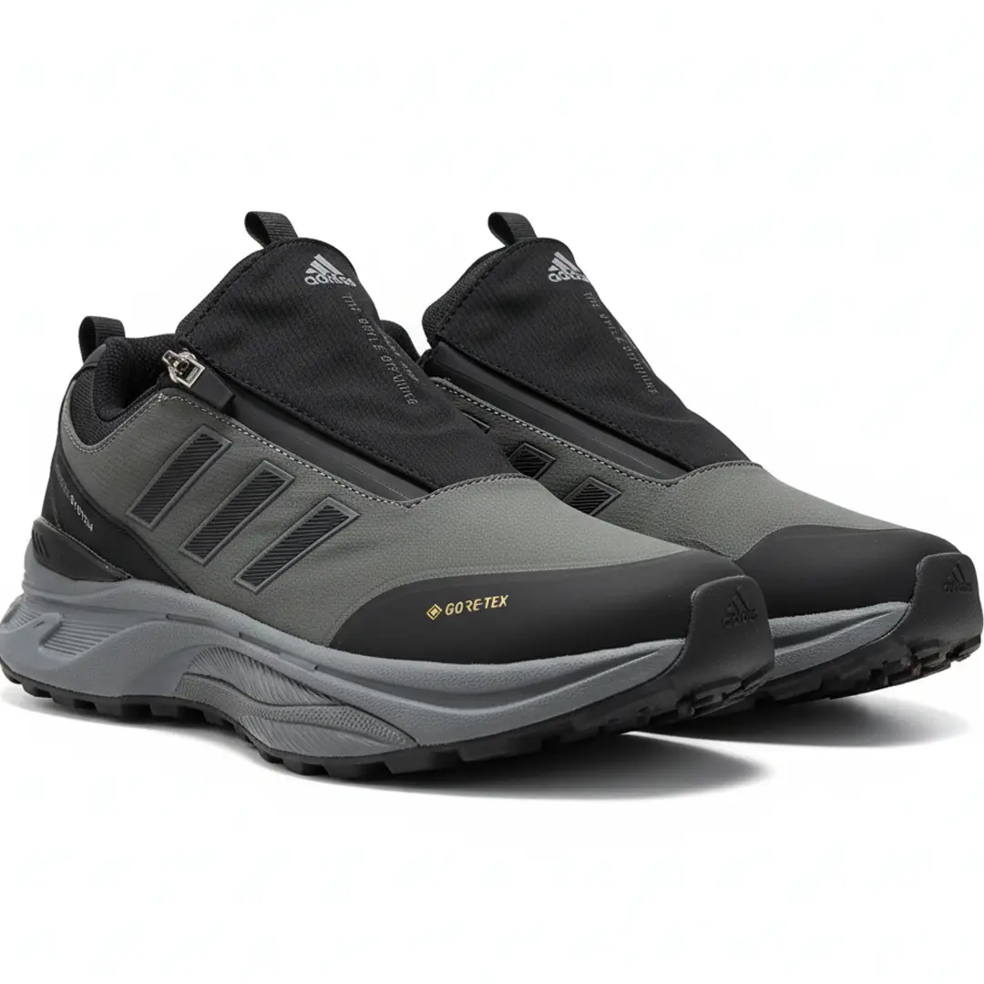 Термо кросівки Adidas System Odyssey x Gore Tex (dark khaki)