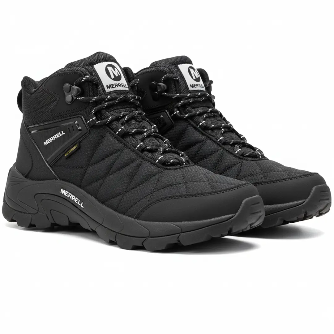 Термо зимові кросівки Merrell Waterproof (до °C) біле хутро