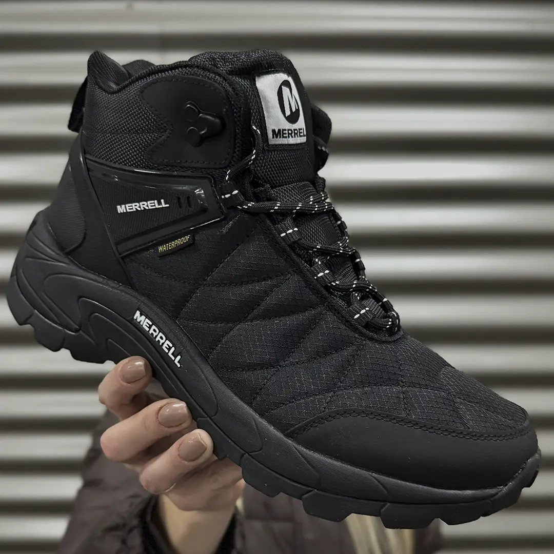 Термо зимові кросівки Merrell Waterproof (до °C) біле хутро