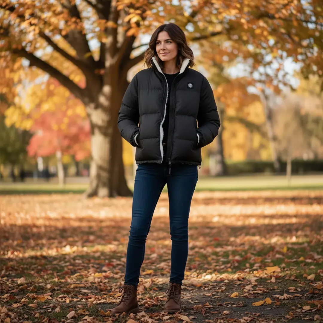 Жіноча двостороння куртка Stone Island