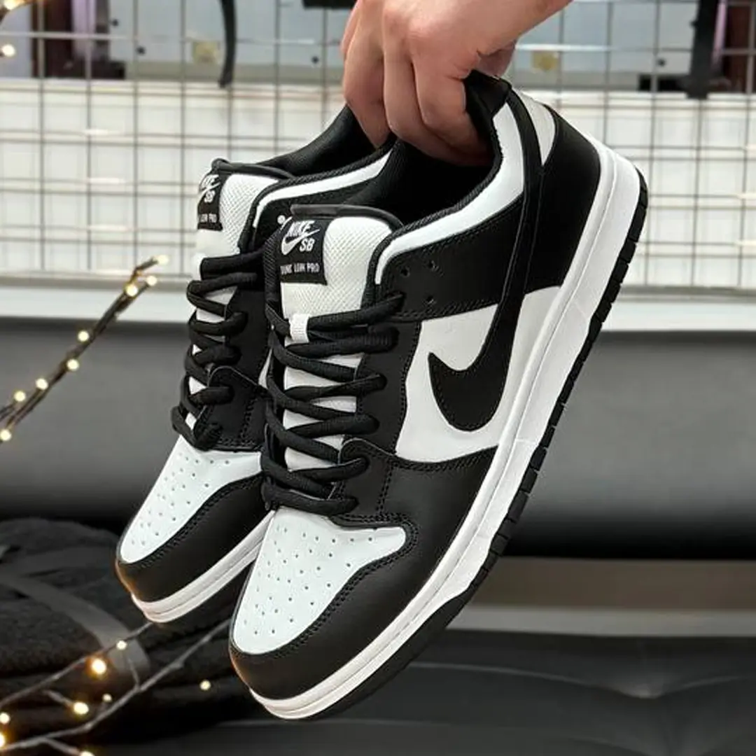 Кросівки Nike SB Dunk Low (black and white)