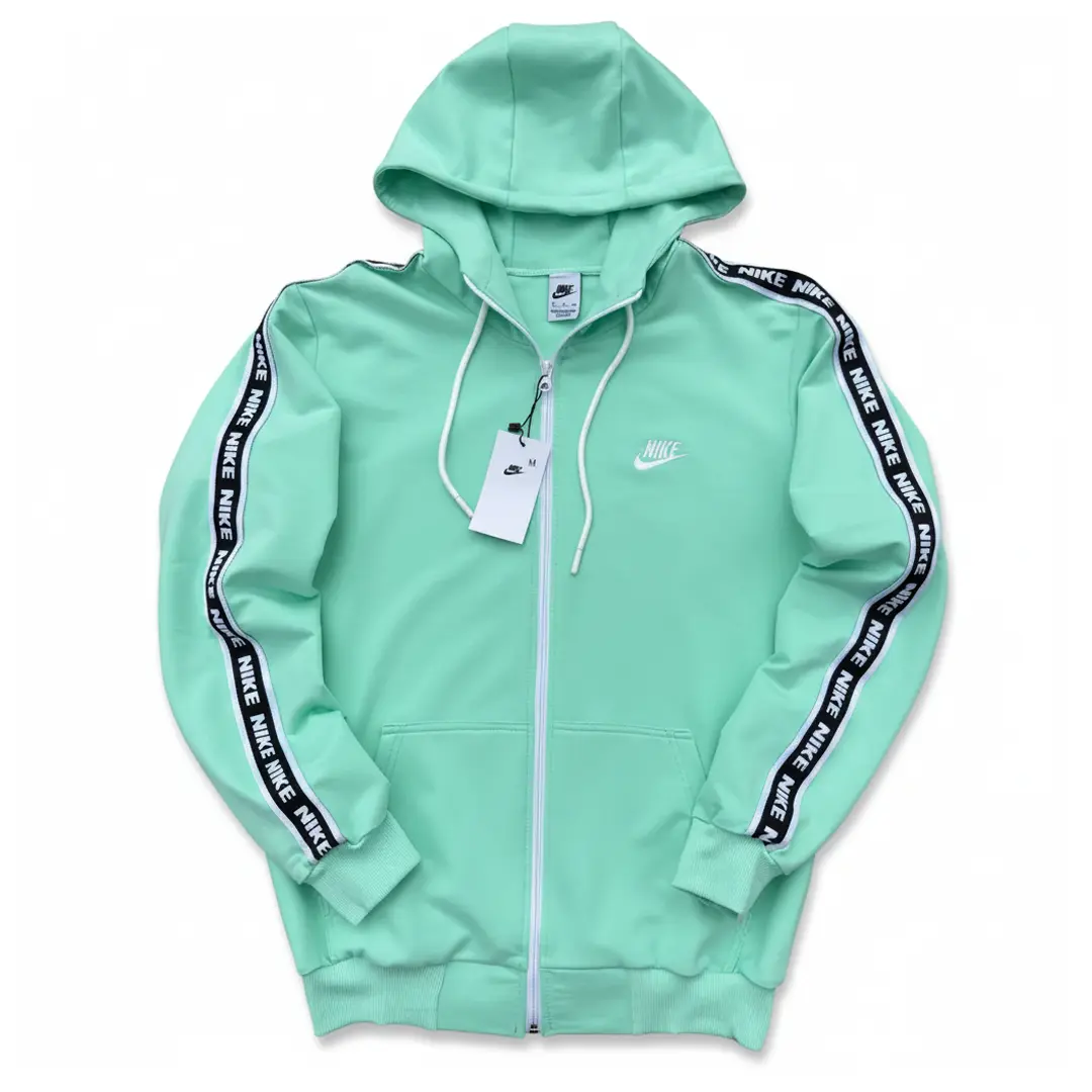 Зіп худі Nike лампас (mint)