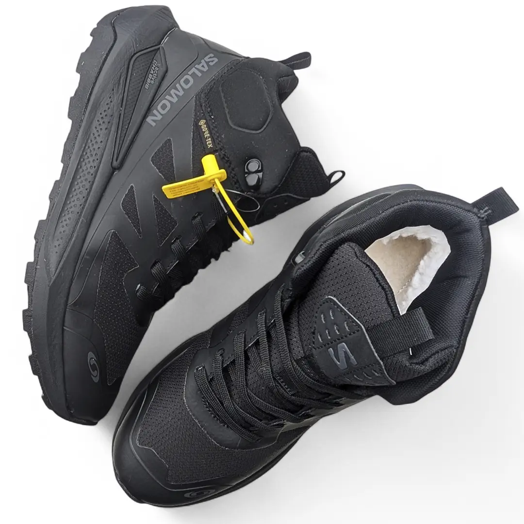 Зимові кросівки Salomon Elixir Activ All Black Fur