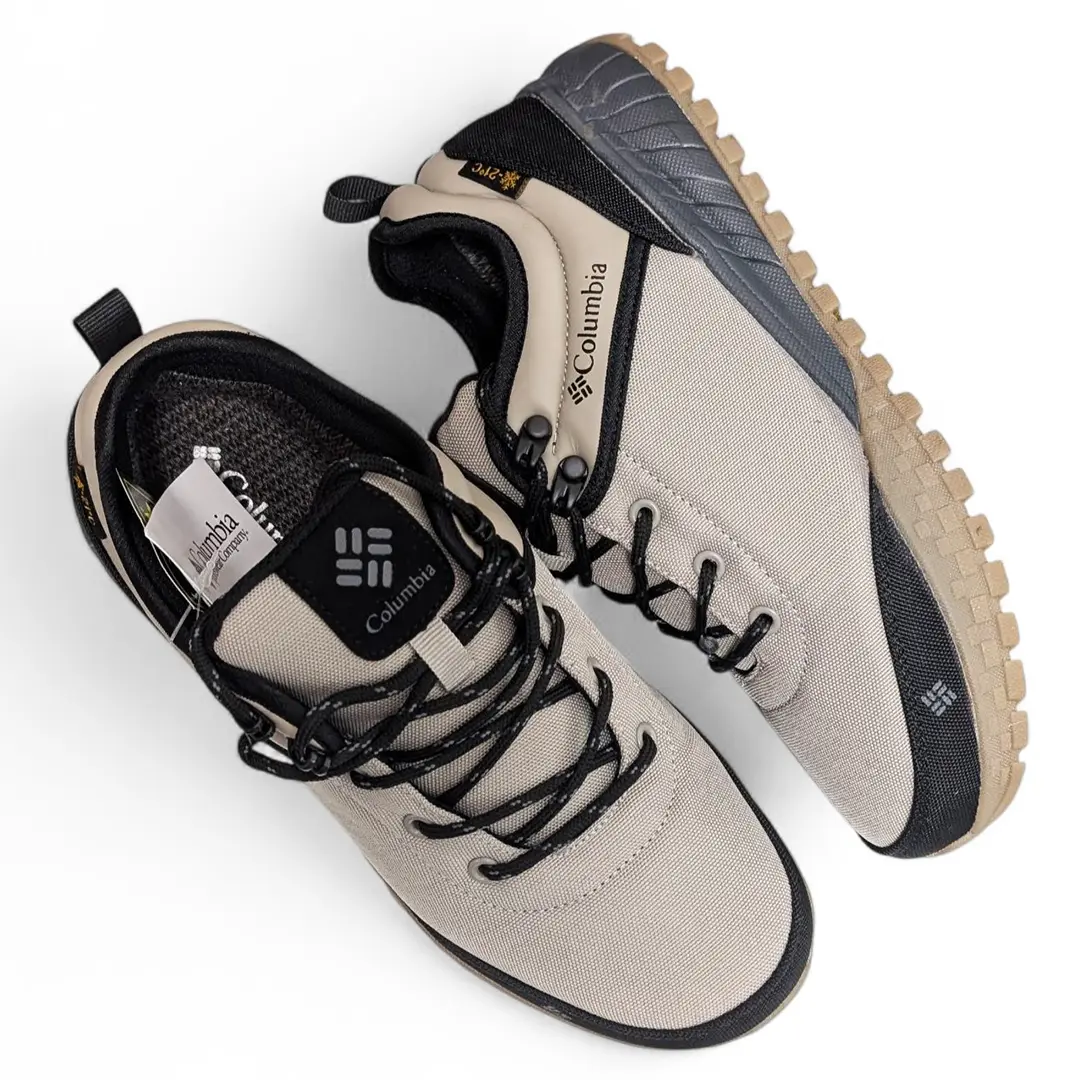 Термо кросівки Columbia Waterpoof Gore Tex (beige)