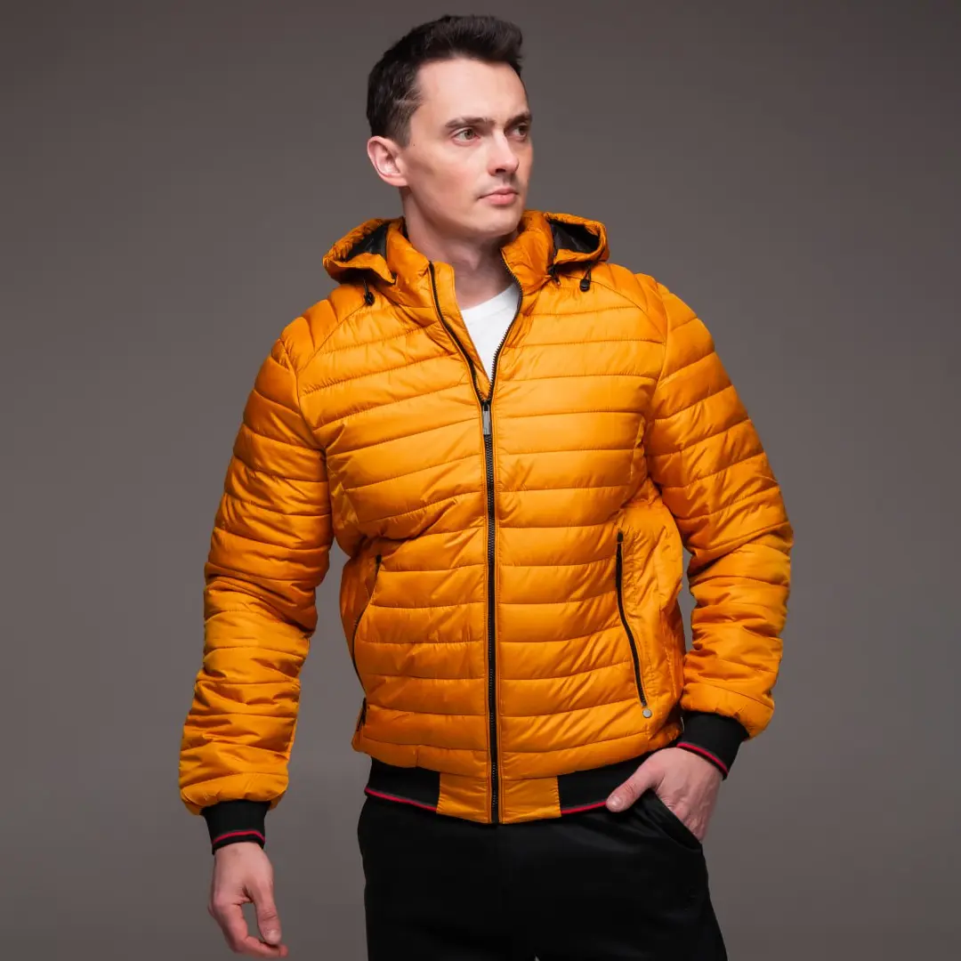 Чоловіча демісезонна куртка Fest (жовта)