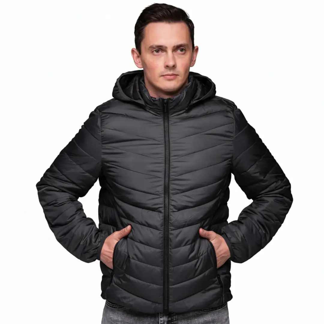 Чоловіча демісезонна утеплена куртка Spruce (сіра)