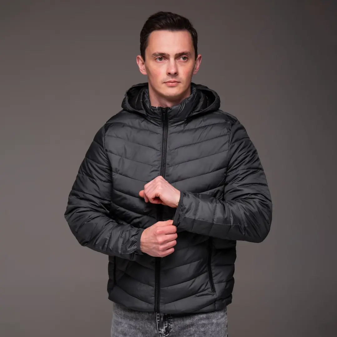 Чоловіча демісезонна утеплена куртка Spruce (сіра)