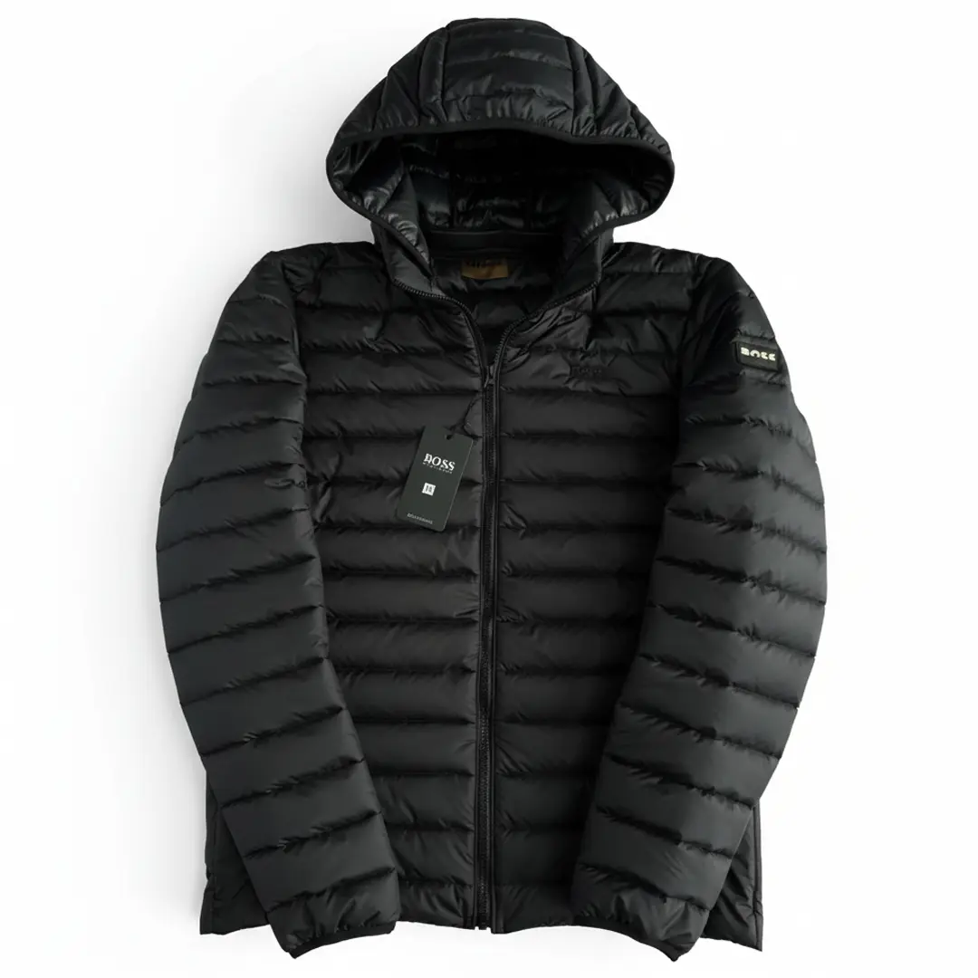 Демісезонна куртка Вoss (чорна)