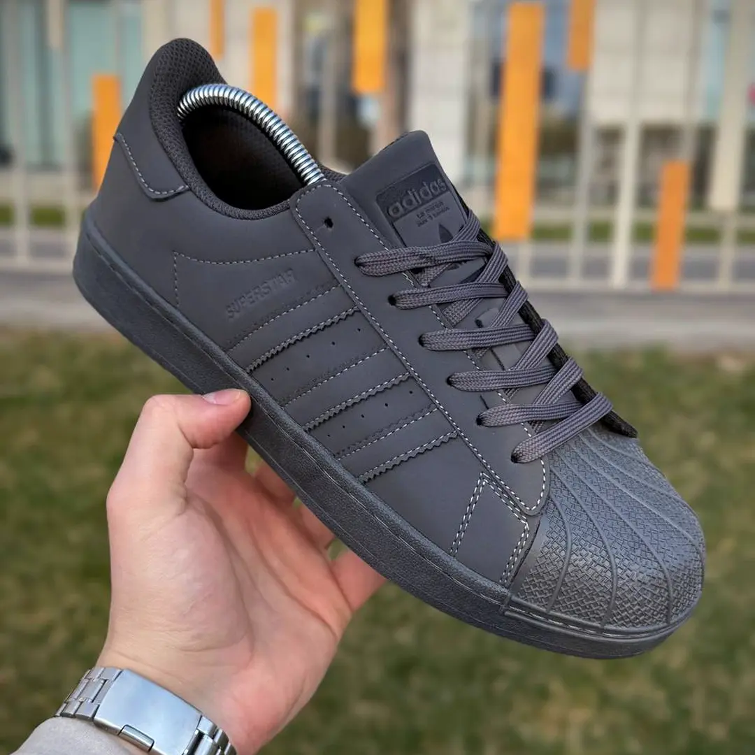 Кросівки Adidas Superstar (dark grey)