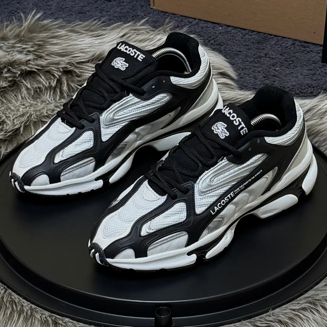 Кросівки Lacoste L K Sneakers (black & white)