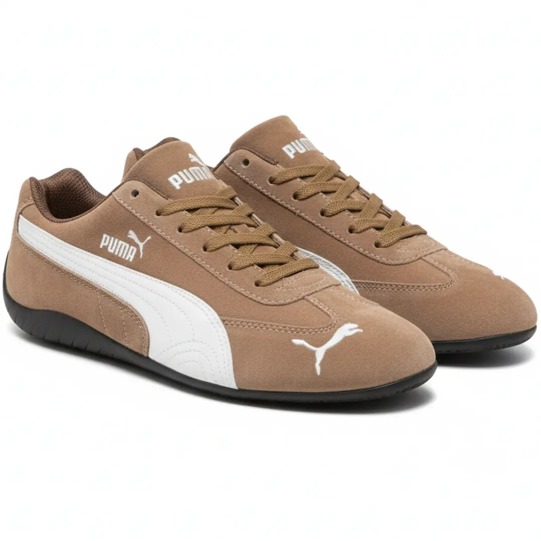 Кросівки замшеві Puma Speedcat (brown)