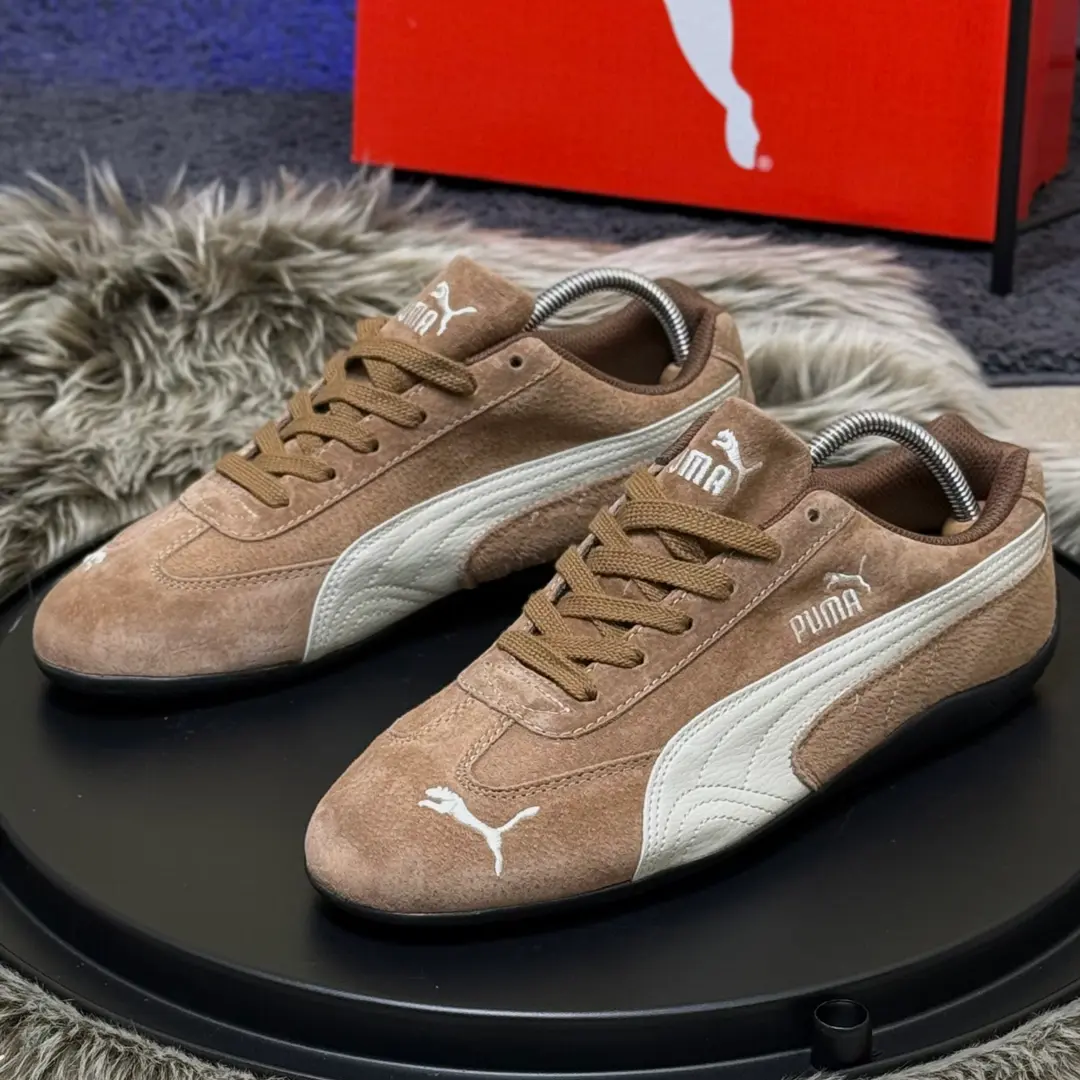Кросівки замшеві Puma Speedcat (brown)