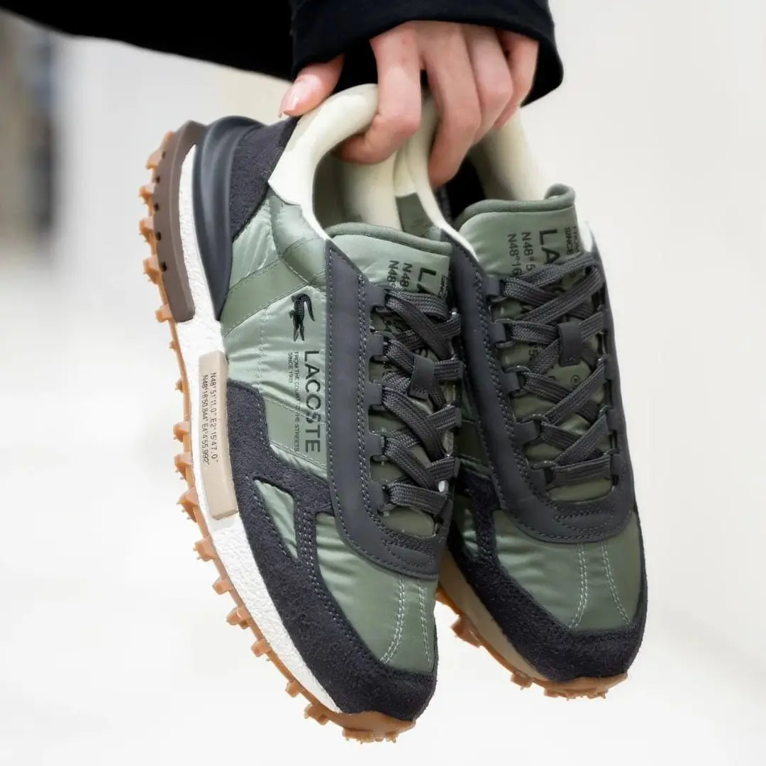 Кросівки Lacoste Elite Active (khaki & olive)