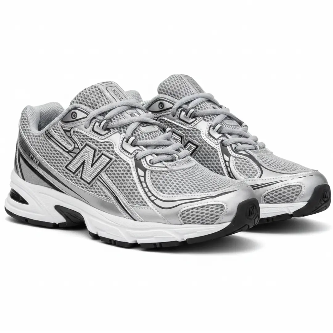 Кросівки New Balance сітка (grey)