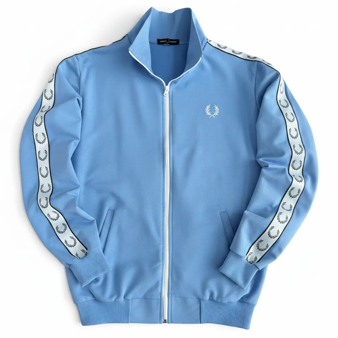 Кофта Fred Perry лампас (блакитна)