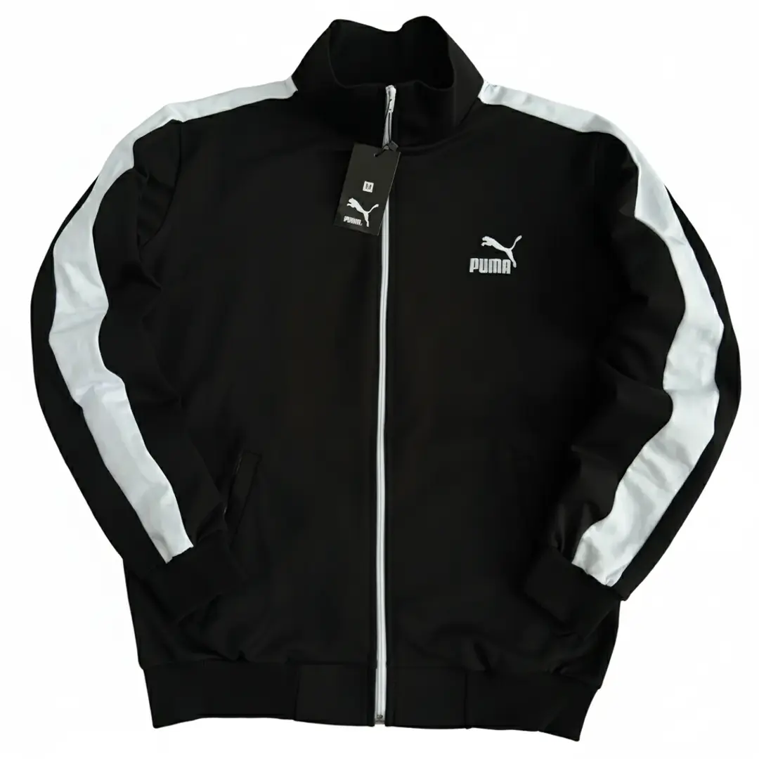 Кофта Puma лампас (чорна)