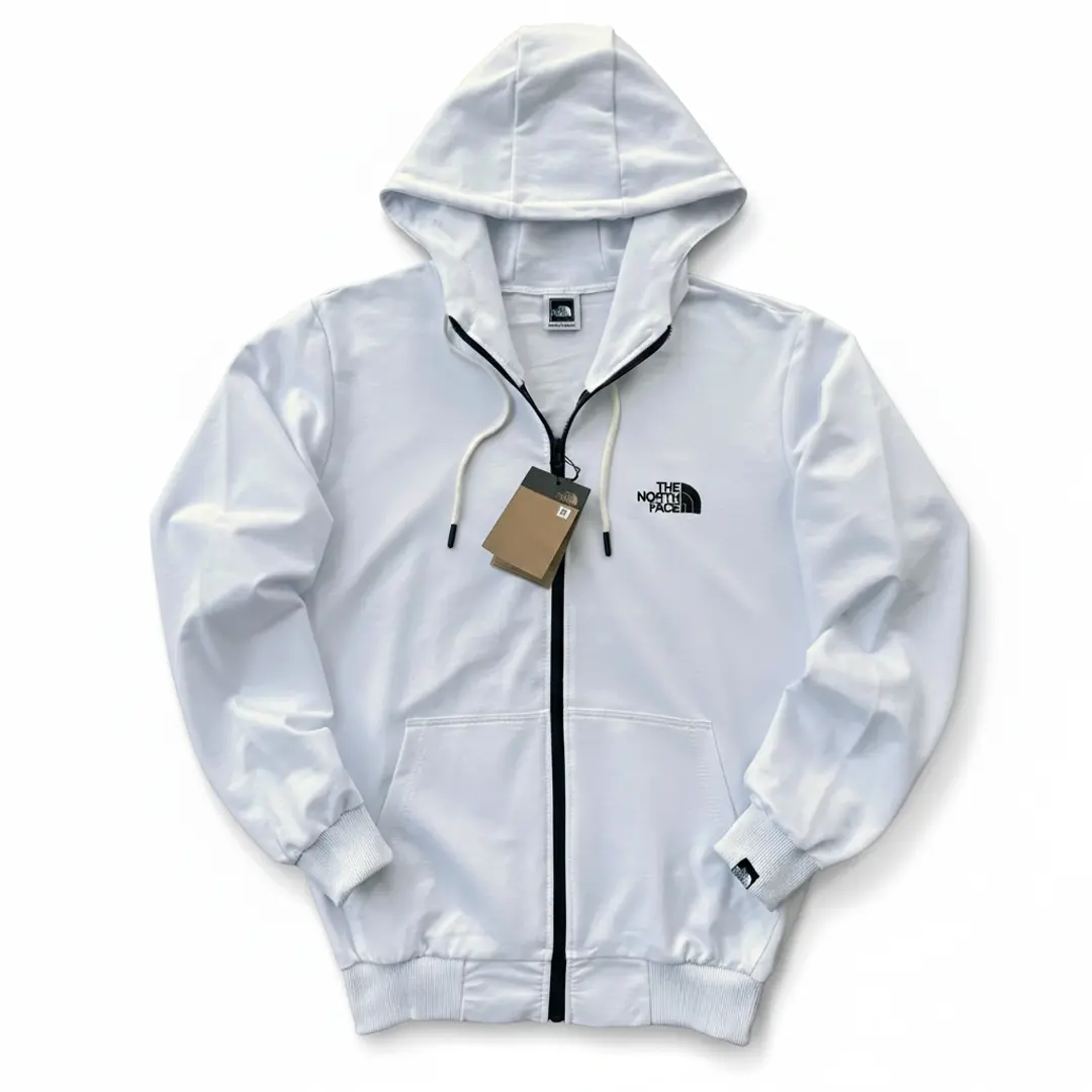 Зіп худі TNF (біла)