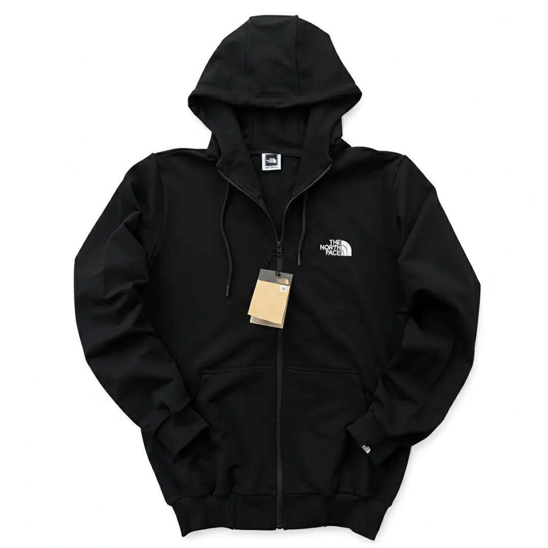 Зіп худі TNF (чорна)