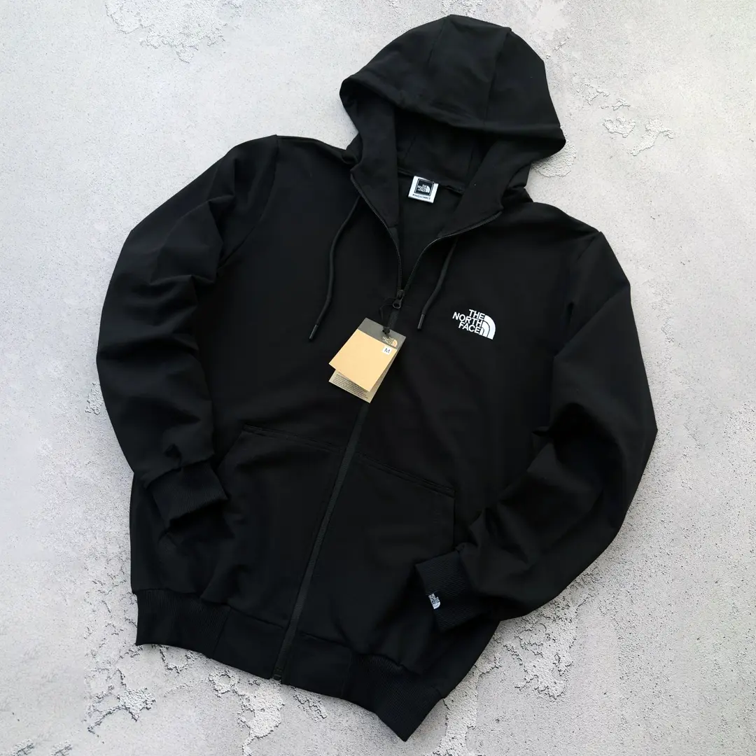 Зіп худі TNF (чорна)